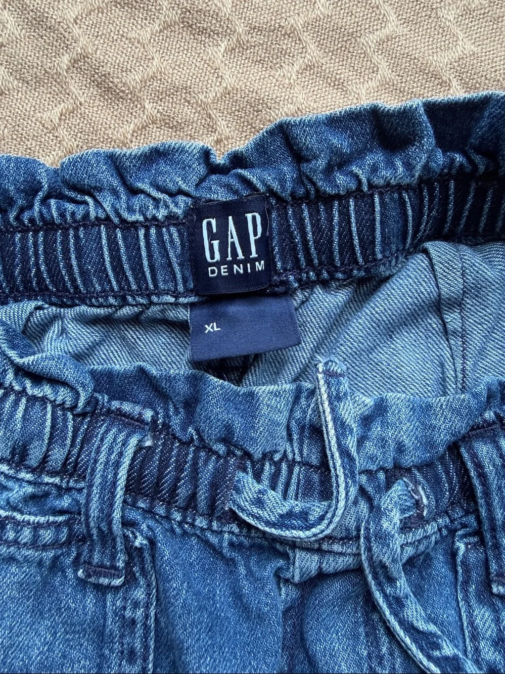 Kids / Girls GAP Light Blue Elastic-Waist Denim Shorts Duo